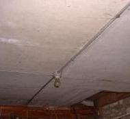 asbestos cement ceiling